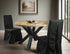 GIULIA RECLAIMED TEAK DINING TABLE – 48” or 60"