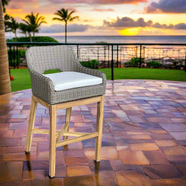 DUNES OUTDOOR SWIVEL BARSTOOL