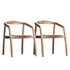 SET OF 2 - TOULOUSE OUTDOOR DINING CHAIRS