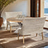 Alfresco Dining Settee – Sand - Padma's Plantation