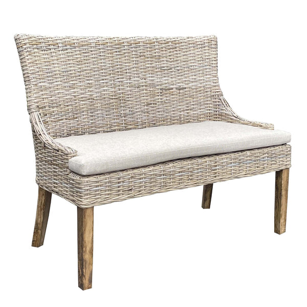 Alfresco Dining Settee – Sand - Padma's Plantation