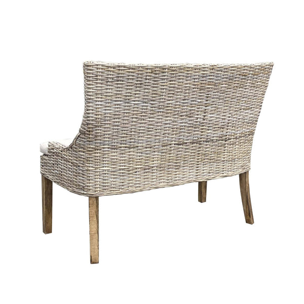 Alfresco Dining Settee – Sand - Padma's Plantation