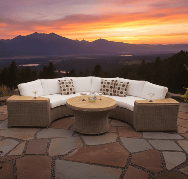 BARBADOS OUTDOOR SECTIONAL SET - Padma's Plantation