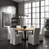 GIORGIA RECLAIMED TEAK ROUND DINING TABLE - Padma's Plantation