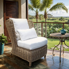 MAJORCA LOUNGE CHAIR - KUBU - Padma's Plantation