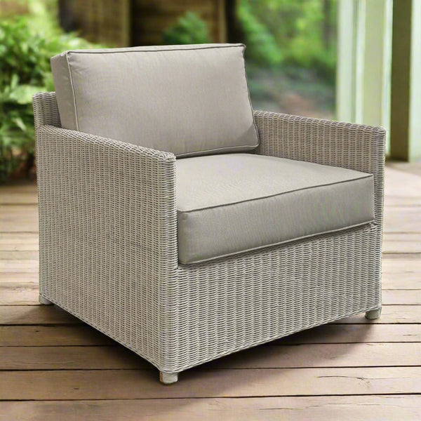 Malio Lounge Chair - 2 Fabric Choices Available - Padma's Plantation
