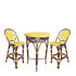 Paris Bistro Bar Table - Yellow - Padma's Plantation