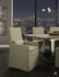 SANDSPUR BEACH ARM DINING CHAIR - WITH CASTERS - BRUSHED LINEN - Padma's Plantation