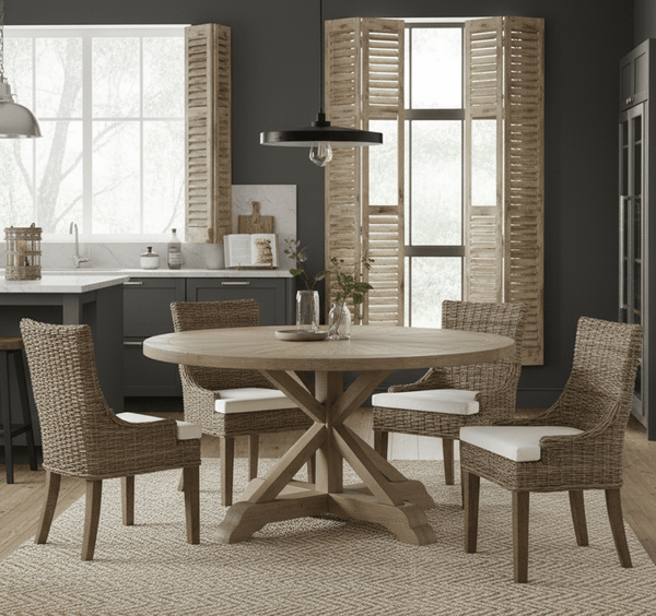 SET OF 2 - ALFRESCO DINING CHAIR - KUBU - Padma's Plantation