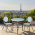 SET OF 2 - Paris Bistro Chair - Blue - Padma's Plantation