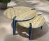 TRIANGOLO OUTDOOR NESTING COFFEE TABLES - SET OF 2 - Padma's Plantation