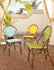 SET OF 2 - Paris Bistro Chair - Yellow - Padma's Plantation