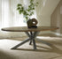 BIANCA RECLAIMED TEAK OVAL DINING TABLE - Padma's Plantation