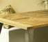 CALIFORNIA RECYCLED MOSAIC TEAK DINING TABLE - Padma's Plantation