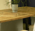 CALIFORNIA RECYCLED MOSAIC TEAK DINING TABLE - Padma's Plantation