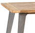 CALIFORNIA RECYCLED MOSAIC TEAK DINING TABLE - Padma's Plantation