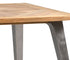 CALIFORNIA RECYCLED MOSAIC TEAK DINING TABLE - Padma's Plantation