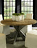 EMILY ROUND RECYCLED TEAK WOOD DINING TABLE - 59" - Padma's Plantation