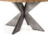 EMILY ROUND RECYCLED TEAK WOOD DINING TABLE - 59" - Padma's Plantation