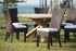 OUTDOOR DOMINICAN DINING CHAIR - COFFEE FINISH - SET OF 2 - Padma's Plantation