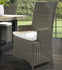 OUTDOOR NICO ARM DINING CHAIR - Padma's Plantation