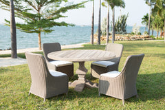 OUTDOOR PALMETTO DINING TABLE - Padma's Plantation