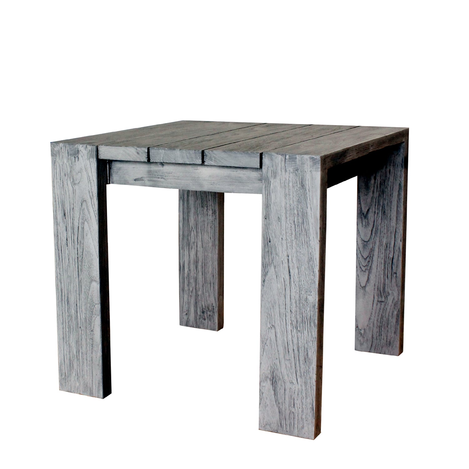 T2-8339 Reclaimed teak wood table top in natural finish