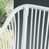 Palm Occasional Chair - White / Navy - Padma's Plantation