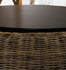 Paradise Ottoman - kubu -with Wood Top - Padma's Plantation