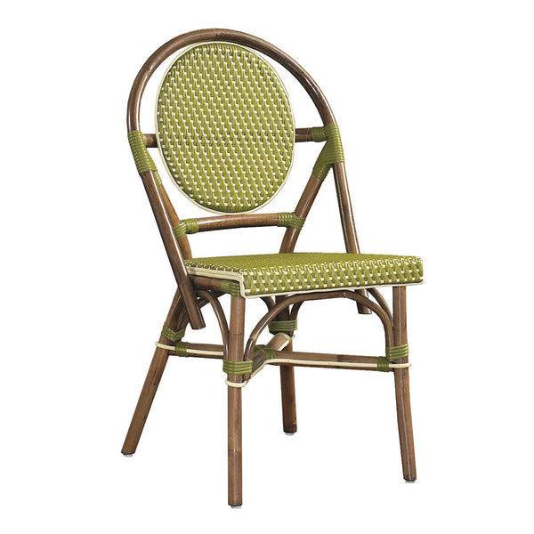 SET OF 2 - Paris Bistro Chair - Green - Padma's Plantation