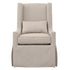 SLIPCOVER SANDSPUR BEACH SWIVEL LOUNGE CHAIR - BRUSHED LINEN - Padma's Plantation