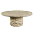 Stone Stack Outdoor Chat Table Base - Padma's Plantation