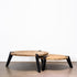TRIANGOLO OUTDOOR NESTING COFFEE TABLES - SET OF 2 - Padma's Plantation