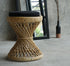 VINTAGE RATTAN STOOL - Padma's Plantation