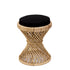 VINTAGE RATTAN STOOL - Padma's Plantation